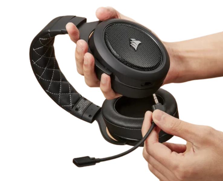 Corsair HS70 PRO Wireless micro desmontable